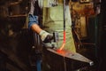 Blacksmith hammer anvil Royalty Free Stock Photo