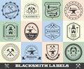 Blacksmith Label Set