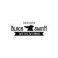 Blacksmith metalworks Logo Design Inspiration