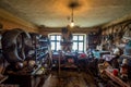 The Blacksmith room, Harghita, Romania, 2014