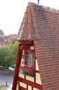 Blacksmith shop attic window