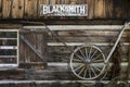 Blacksmith Shop Facade, Huntsville, Ontario Royalty Free Stock Photo