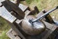 blacksmith, smith, farrier, hammersmith, forger, smithy Royalty Free Stock Photo