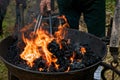 Blacksmith at work