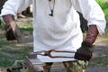 Blacksmith at work