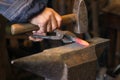 Blacksmith at work