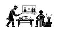 Blacksmith at Work - Traditional Craftsmanship, vector design Generative AI Royalty Free Stock Photo