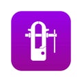 Blacksmiths vice icon digital purple