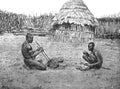 Blacksmiths in the wild african tribes in the old book the History of Culture, by Iu. Lippert, 1899, St. Petersburg