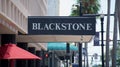 Blackstone Grill Sign, Jacksonville, Florida Royalty Free Stock Photo