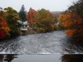 Blackstone Valley Water, Blackstone, Massachusetts Royalty Free Stock Photo