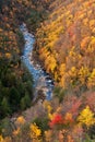 Blackwater Falls during Autumn Royalty Free Stock Photo