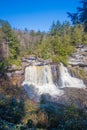 Blackwater Falls in Blackwater State Park West Virginia