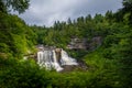 Blackwater Falls, at Blackwater Falls State Park, West Virginia Royalty Free Stock Photo