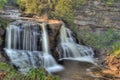 Blackwater Falls, Blackwater Falls State Park, West Virginia Royalty Free Stock Photo