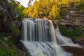 Blackwater Falls, Blackwater Falls State Park, West Virginia Royalty Free Stock Photo