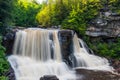 Blackwater Falls, Blackwater Falls State Park, West Virginia Royalty Free Stock Photo