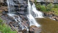 Blackwater Falls State Park in the Allegheny Mountains in West Virginia. Royalty Free Stock Photo