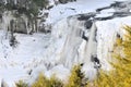 Blackwater Falls, WV, in Winter Horizontal Royalty Free Stock Photo