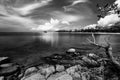 Blackwhite Photos at Batam Bintan Islands Royalty Free Stock Photo