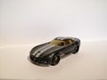 Blacl  toy vintage 1:43 Royalty Free Stock Photo