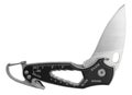 Blade partically open on a multi tool with folding knife