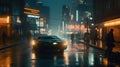 Blade Runner, A Dystopian Neo-Noir Sci-Fi Masterpiece of Humanity, Identity, and Artificiality in a Futuristic Metropolis, Neon