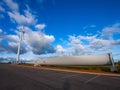 Blade of the Wind Power Station in Alinta Walkaway wind farm