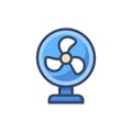 Bladeless Fan Icon for Modern Cooling Solutions Royalty Free Stock Photo
