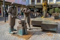 bladesmith master and journeyman sculpture by Henryk Dywan in Solingen