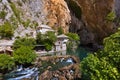 Blagaj dervish house - Bosnia and Herzegovina Royalty Free Stock Photo