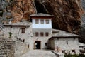 Blagaj Sufi Muslim dervish stone monastery structure Bosnia Herzegovina Royalty Free Stock Photo