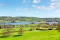 Blagdon Lake Somerset Somerset England UK south of Bristol Royalty Free Stock Photo