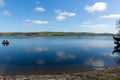 Blagdon Lake Somerset Somerset England UK south of Bristol