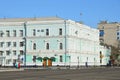 Blagoveshchensk, Russia, October, 21, 2017. The house of the merchant Gleb Petrovich Larin. At the present time - the building of