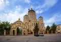 Blagoveshchensky cathedral. Kharkov. Ukraine. Royalty Free Stock Photo