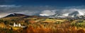 Blair Castle Panorama Royalty Free Stock Photo