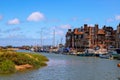 Blakeney Harbour in North Norfolk, UK