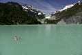 Blanca Lake, State Washington, USA