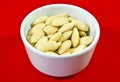 Blanched almonds