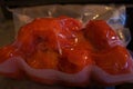 Blanching Whole Tomatoes Shrink Wrapped