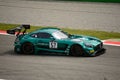 Blancpain GT Series Mercedes-AMG GT3 racing at Monza Royalty Free Stock Photo