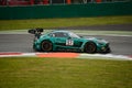 Blancpain GT Series Mercedes-AMG GT3 racing at Monza Royalty Free Stock Photo