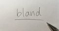 Bland