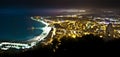 Blanes at night Royalty Free Stock Photo