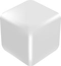 Blank 3d cube