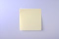 Blank adhesive note Royalty Free Stock Photo