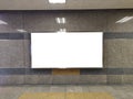 The blank advertised board for commercial