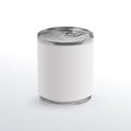 Blank aluminum can