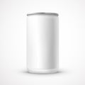 Blank aluminum can template